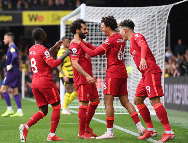 利物浦主场-大胜沃特福德，暂居榜首的简单介绍